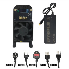 For Bitaxe 800 for Bitaxe GT800 ASIC Miner 2.55TH/S Hashrate 2xBM1370 ASIC Chips BTC Solo Miner Open Source Silent Miner BR Plug
