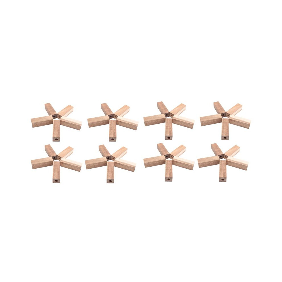 40 Pcs Pre Drilled 7Mm Wood Pen Blanks For Woodturning Pen Turning Kit For Pen Making Supplies Diy Crafts 6032724620442
