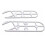 Entretoises de support de garde-boue Xiaomi (blanches) 1