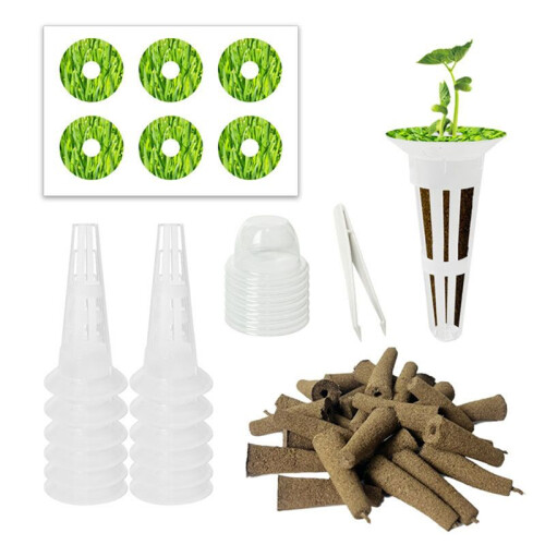 24PCS Seed Pods Kit for Garden, Hydroponics Garden Accessories for ...