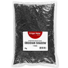 Kruger Meier Obsidian Shadow 1-3 mm - Akvariegrus 2 kg