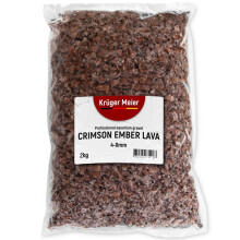 Kruger Meier Crimson Ember Lava 4-8 mm - Lavafiltersubstrat 2 kg