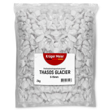 Kruger Meier Thasos Glacier 8-16 mm - Akvarium grus 2 kg