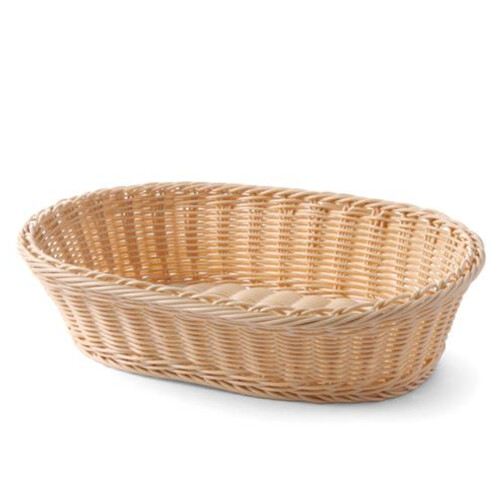 Oval polyrattan brødkurv - Hendi 561003