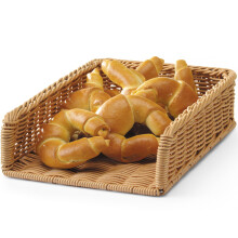 Polyrattan brødbuffetkurv 295 x 395 x 105 mm