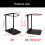 Portable Coffee Machine Stand Lightweight-Round head silver br 4