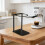 Portable Coffee Machine Stand Lightweight-Round head silver br 8