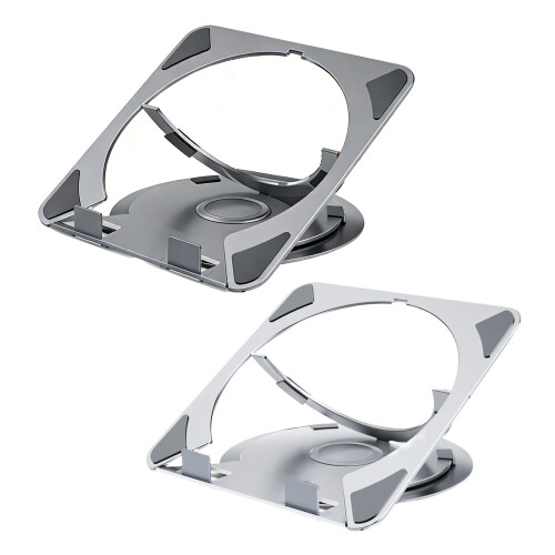 Folding Laptop Holder For 13 To 17Inch Notebook With 5-Grey 1