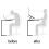 Silver Aluminum Computer Stand Offering 10 Adjustable Level To 5