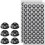 12 Pcs Multi-Angle  Set 6 Sided 100 Point 3D Scanner 6mm Dot Scanning Scanner Turntable ,for 3D Scanning 2