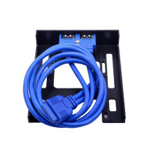 3X 2 Usb 3.0 Panneau Avant Baie de Disquette 20 Broches Usb3.0 Hub Adaptateur de Câble D'Extension Support en Plastique pour Pc de Bureau