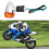 8PCs Motorcycle Turn Signals Amber Lights LED Indicator for 7