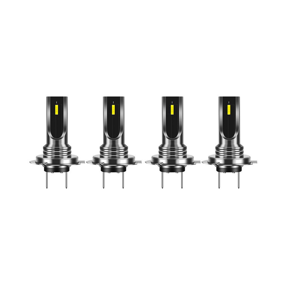 4Pcs Car H7 Led Bulbs Lamp 6000K 80W Csp Chip 6Smd Motorcycle Fog Lamp 1860 16000Lm Running Light/White 4711742069083