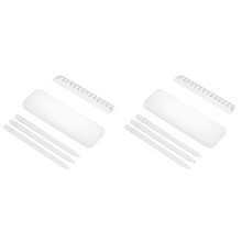 2X Ensemble de 3 Étuis à Stylos Techniques - Porte-Stylo Magnétique Intelligent au Design Esthétique, Boîte de Papeterie Haut de Gamme pour