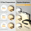 LED Neck Reading Light,Book Light for Reading in Bed Eye Caring 8