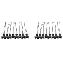 16Pcs Fuel Injector Connector Wiring Plugs Clips for EV1 OBD1 Pigtail Cut & Splice