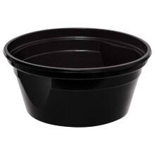 Paccor Helppokäyttöinen Sulkemiskulho 460ml Musta 50kpl SUP