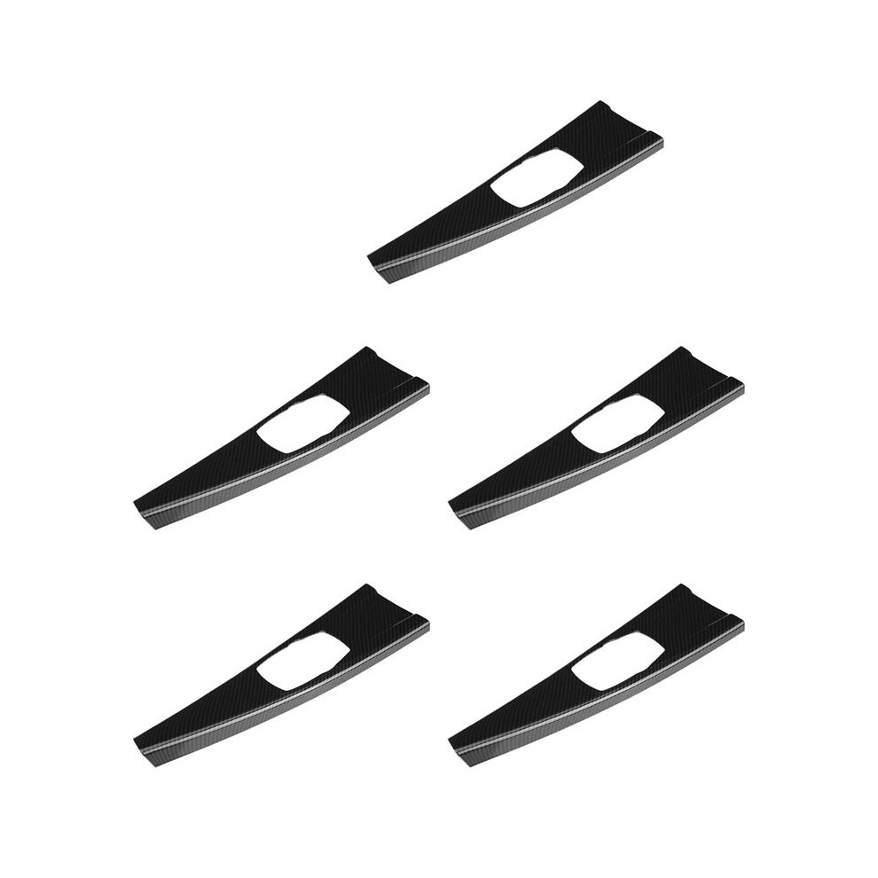 5X Car Multimedia Panel Cover Trim Sticker For 3 Series F30 F34 4 Series F33 F36 Carbon Fiber Interior Trim 6031960146006