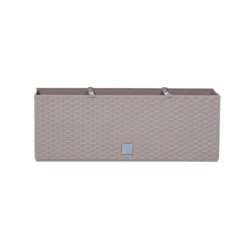 Prosperplast RATO Case DRTC500 Selbstbewässernder Blumentopf | Mocca