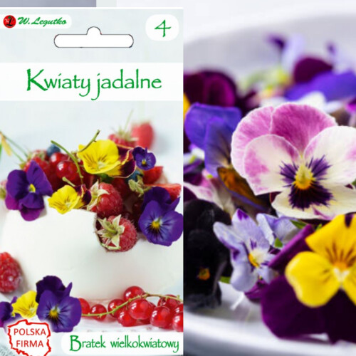 Frø Spiselige blomster, stedmoderblomst 0,5 g