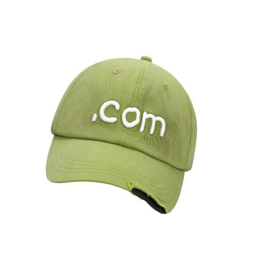 Chapeau réglable de soleil de lettre de broderie de-Vert
