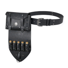 Ceinture d'halloween, flacon d'alchimie, accessoire de-Noir
