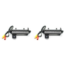 2X for C W204 C180 C200 C260 Trunk Handle Backup Camera CCD Car Rear View Camera Reverse Parking Camera