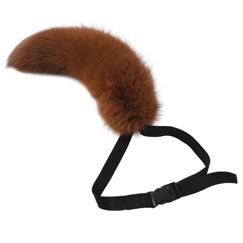 Furry Cosplay Tail With Secure Attachment For-Section 16