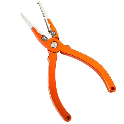 Outil de pêche multifonctionnel pour couper des lignes,-Orange
