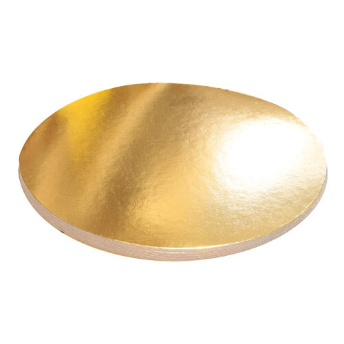 Kagefad 36 cm guld 10 stk.