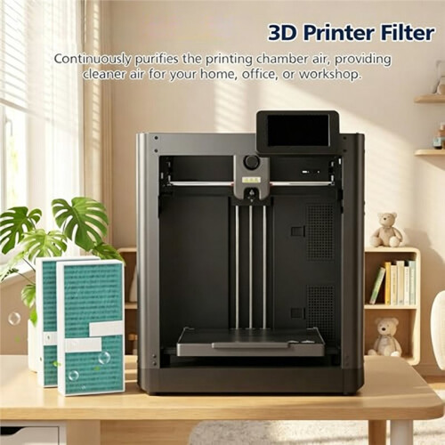 Filtro para Impressoras 3D para Flashforge Adventurer 5M Pro e Adventurer 5M, Compatível com A Série para Flashforge AD5M.