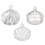Modern Clear Glass Crystal Candy Dish With Lid Decorative-B 2