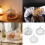Modern Clear Glass Crystal Candy Dish With Lid Decorative-B 3