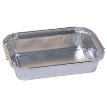 Aluminiumsform 159x109 310ml med låg 100 stk. ^