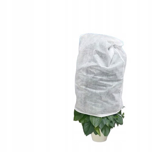 Vinterhætte til planter lavet af agrotekstil