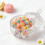 Modern Clear Glass Crystal Candy Dish With Lid Decorative-B 11