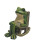 Cute Glowing Frogs With Coffee Cup Solars Light Waterproof-2 2