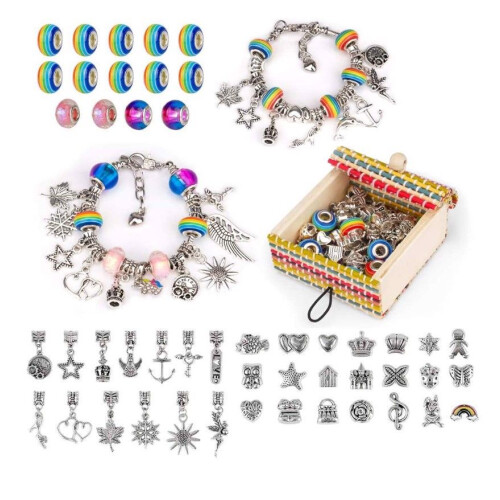 DIY perlesæt til armbåndsfremstilling