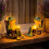Cute Glowing Frogs With Coffee Cup Solars Light Waterproof-2 7