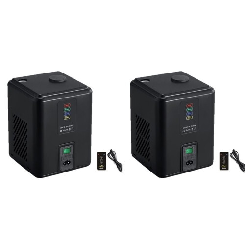 2X  Cold Spark Machine Portable FX Effects for Weddings Events Auto Safety Cutoff EU Plug