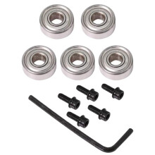 50X Top Bearing Router Bit Cutter Bearing Set Bearing Accessories Kit Inner 4.76mm Outer 12.7mm