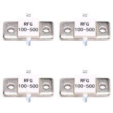 4pcs for RF Resistors RFG100-500 RFG 100-500 500 Watts 100 Ohms 500W 100R Dummy Load Resistor Double PIN