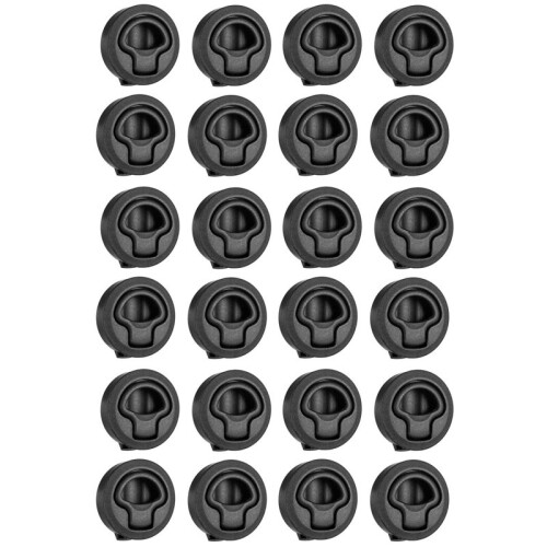24Pcs Round Pull  Lock Slam  Hardware for RV Yacht Boat Deck Hatch