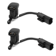 1 Pair New Windshield Heated Washer Sprayer Nozzle Jet 61668361039 for - 5 Series E39 1997-2003 525I 528I 530I M5