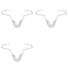 3X Matte Silver Steering Wheel Trim Strip Decorate Sticker for Sail 3 2015-2017