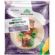Moctezuma majstortillas, 15 cm i diameter, pakke med 4, 250 g