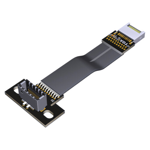 USB 3.2 Gen 2 Verlengkabel Type E Male Naar Type E-30 cm