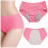 Culotte menstruelle rose XXL 1