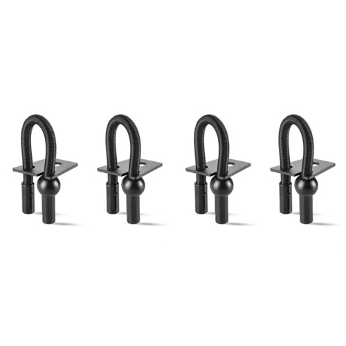 4X Bungee-Spölås för Karpfiske, Spölås för Karpfiske, Karpfisketillbehör