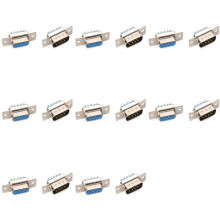 40Pairs 80Pcs Db9 Male and Female Rs232 9 Pin Wire Solder Serial Port Plug Connectors